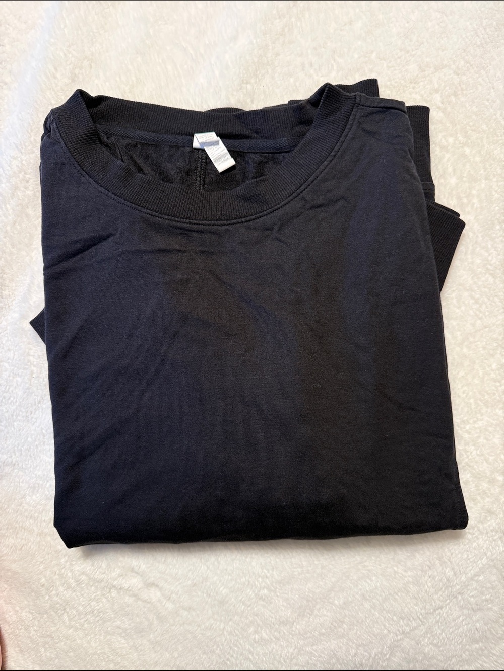 Zella Black Women's Pullover Sweatshirt - Picture 1 of 1